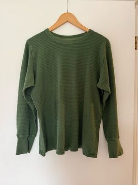 Big Bud Press Green Thermal Long-Sleeve Shirt